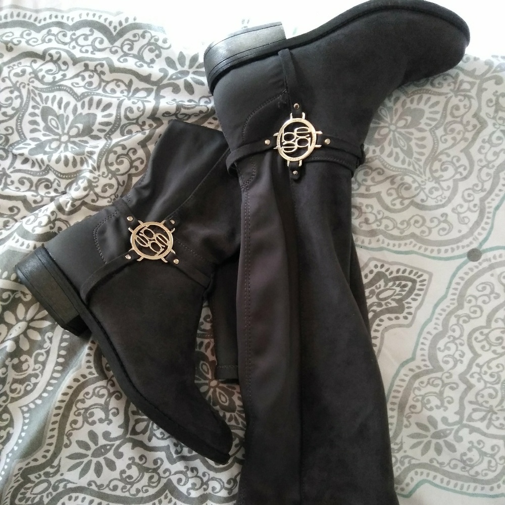 Bebe knee high boots